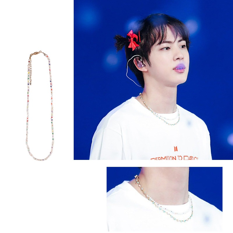 [HEY]BTS JIN着用 Slim pearl necklace 韓国商品
