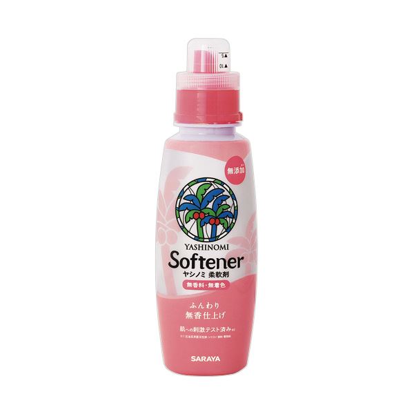 （まとめ） サラヤ ヤシノミ柔軟剤 本体 520mL 1本 [x10セット]