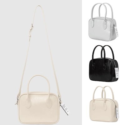 【NIEEH】SQUARE BAG トートバッグ ショルダーバッグ Qoo10] NIEEH SQUARE BAG MINI トートバ : バッグ・雑貨