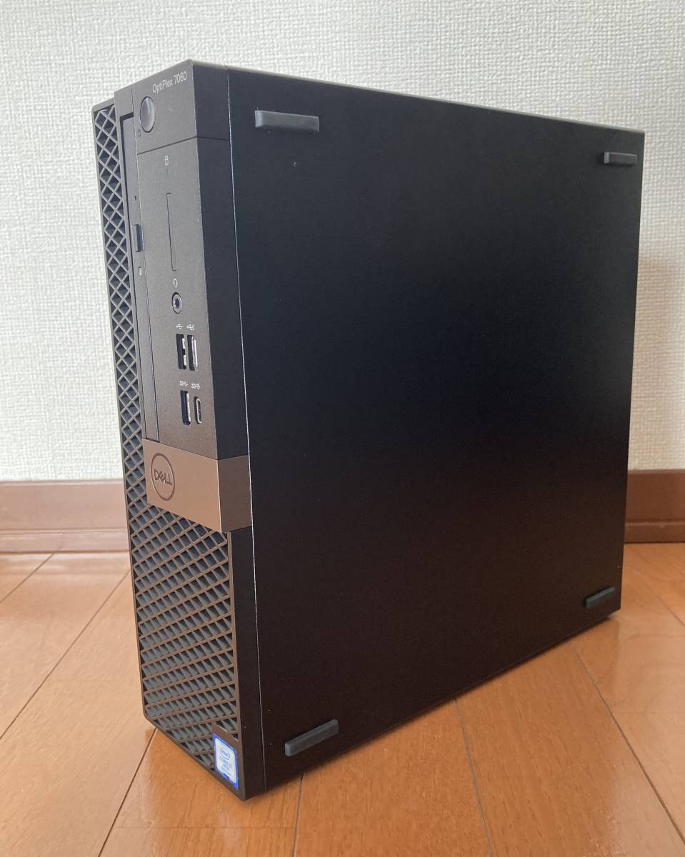 【サポート付き】DELL 7060 デスクトップPC Windows10 新品SSD:512GB 新品メモリー:8GB Office 2019