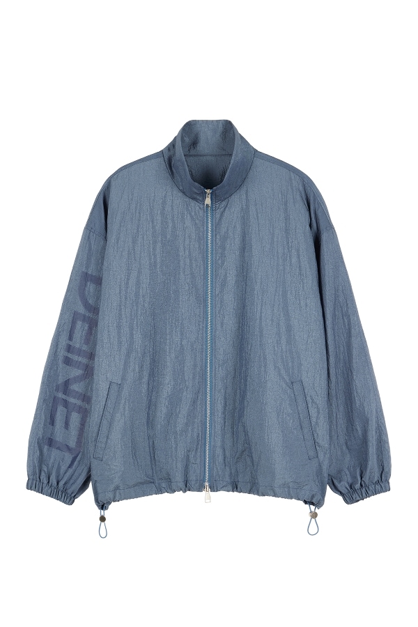 【DEINET】 DEINET LOGO JUMPER : GREYISH BLUE