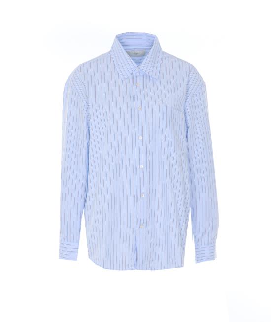 DUNST Women Shirts UDSH6A104B2 SKY BLUE STRIPE Blue