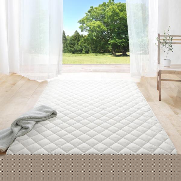敷き布団 セミダブル SD 敷布団 高反発 軽い 軽量 除湿 クッション性 結露対策 寝汗 吸収 通気性 オールシーズン 年中 防ダニ 防カビ 防臭 洗える