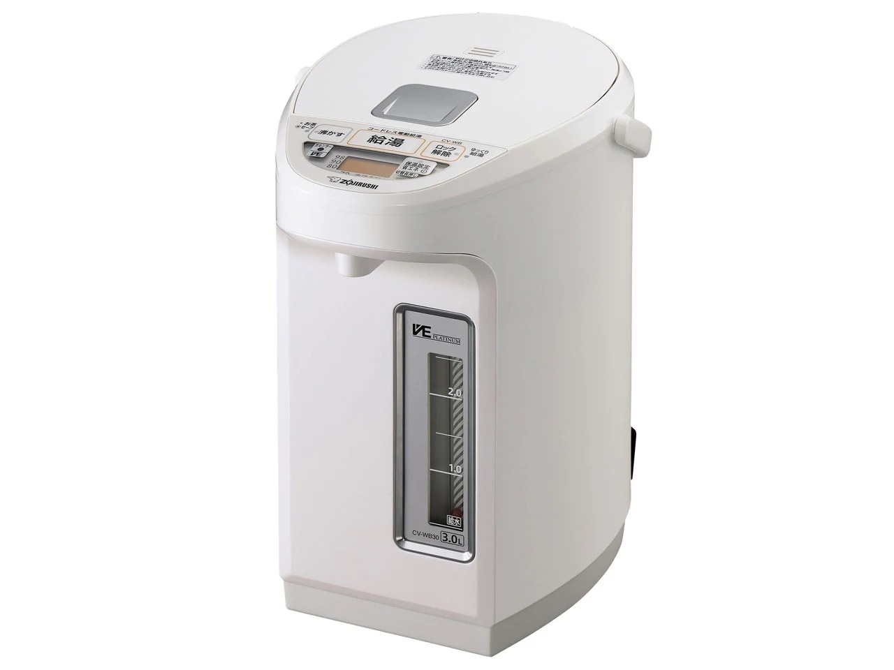 VE電気まほうびん 優湯生 CV-WB30 電気ポット