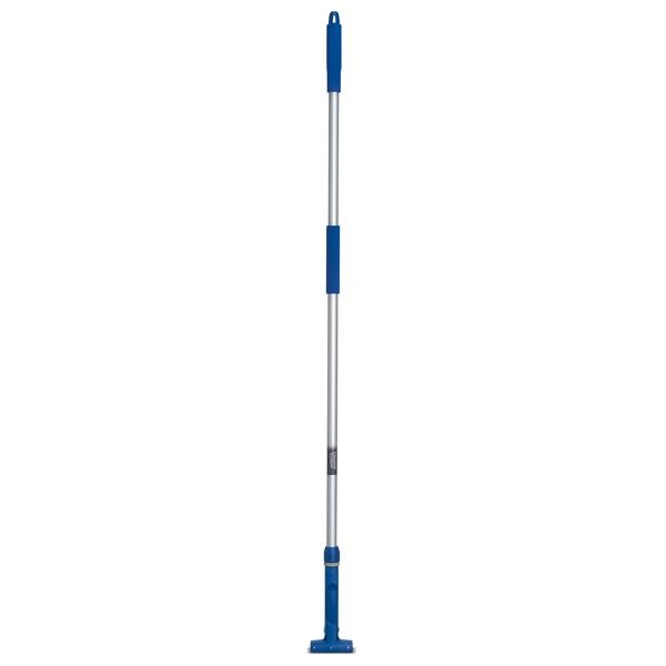 (まとめ) ハンドルのみ FXハンドル モップ用 アルミ柄S 全長約138cm×3セット ブルー 掃除用品 清掃用品 生活雑貨