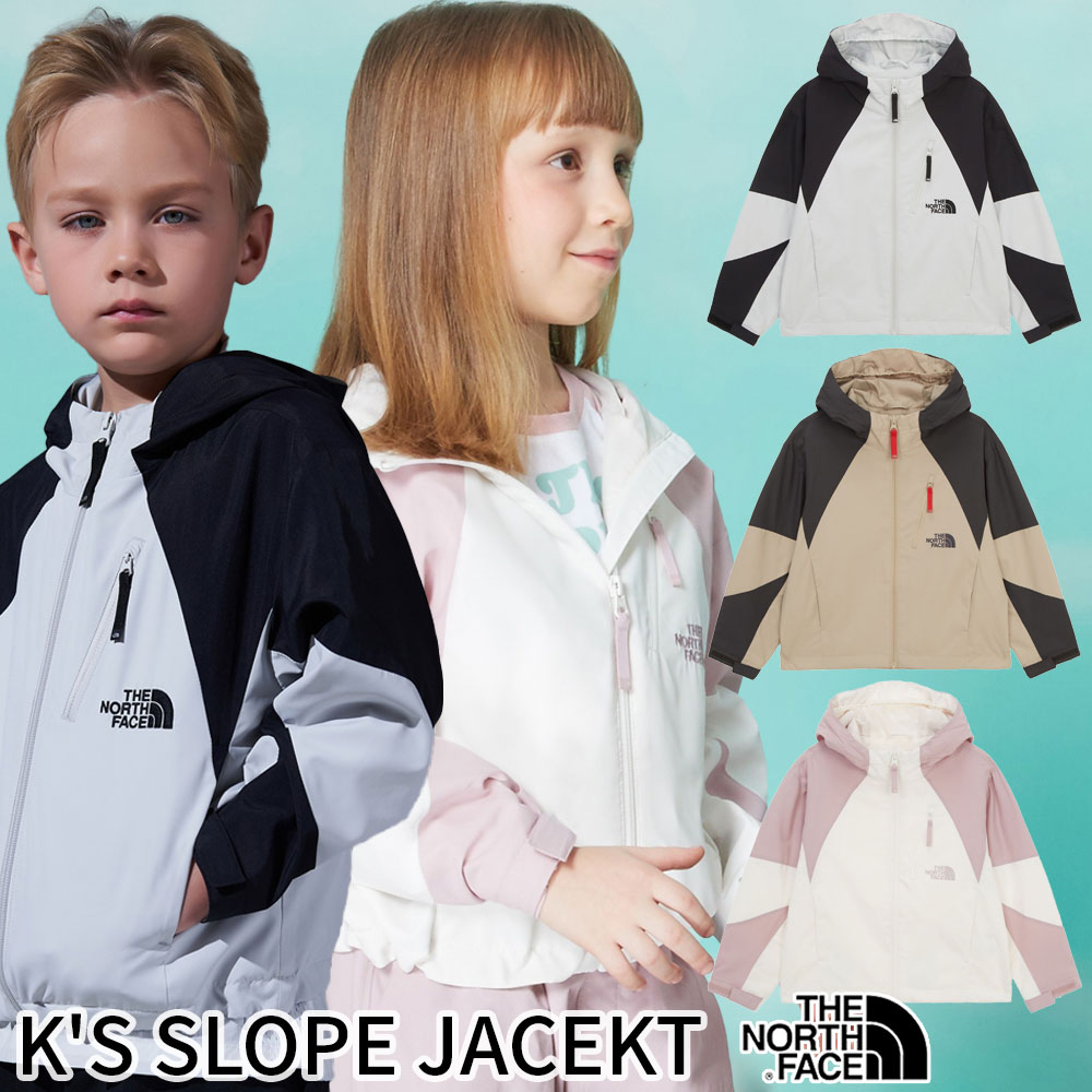 キッズ アウタースロープジャケットフード脱着ウィンドブレーカーボーイズ ガールズ K’S SLOPE JACEKT NJ3BR04