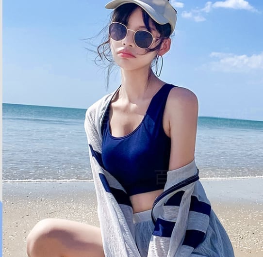 【急速出荷!】水着 ビキニ スイムウェア 競泳水着 セクシービキニ ワンピース 切り替えデザイン 日焼け防止 紫外線対策 かわいい 大人可愛い きれいめ　セクシー シンプル カジュアル ナチュラル25