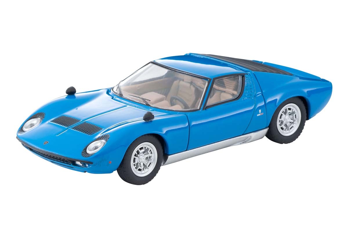 トミーテック 1/64 LV ランボルギーニ ミウラ P400（青）【330165】 ミニカー TT 330165 LV ランボルギーニ ミウラ P400 アオ