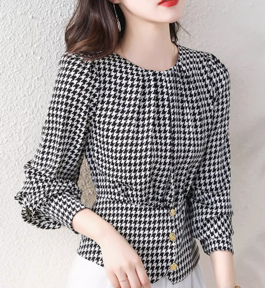 トップス デート モテアイテム チュニック ブラウス チェック柄 綿 コットン 大人可愛い きれいめ 上品 おしゃれ かっこいい 大人可愛い ラブリー キュート ガーリー クール モード系 セクシー