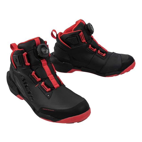 013 DRYMASTER アロー シューズ ブラック/レッド 26.0cm RSS013BKRD260