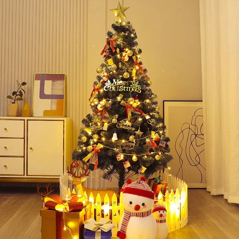 クリスマスクリスマスツリー150cm0cm飾クリスマスツリオナメントセットアップ暗いところで発光するクリスマスプレゼントクリスマスコフレ