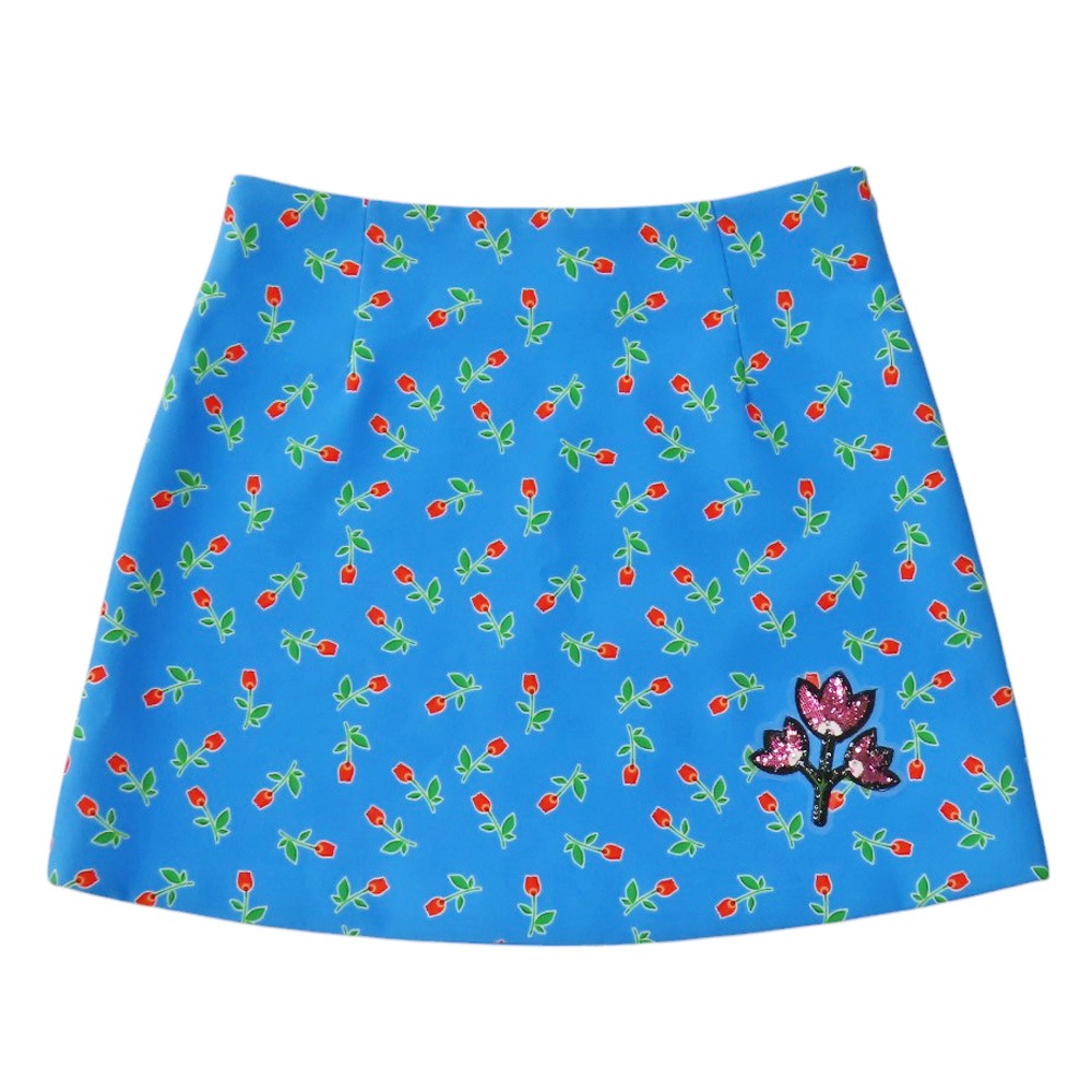 ビーブルマリン ミニスカート ポリエステル be Blumarine 中古 美品
