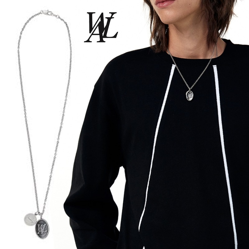 Signature pendant necklace (silver) 5,559円