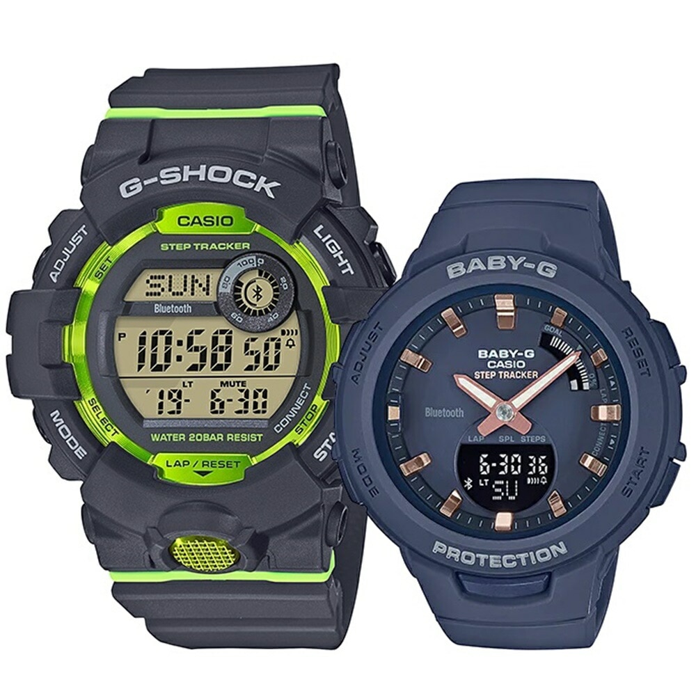 CASIO G-SHOCK BABY-G ペアウォッチ Gショック スポーツ トレーニング 歩数計測 ランニング Bluetooth 彼氏 彼女 かっこいい かわいい カシオ ジーショック ベビージー