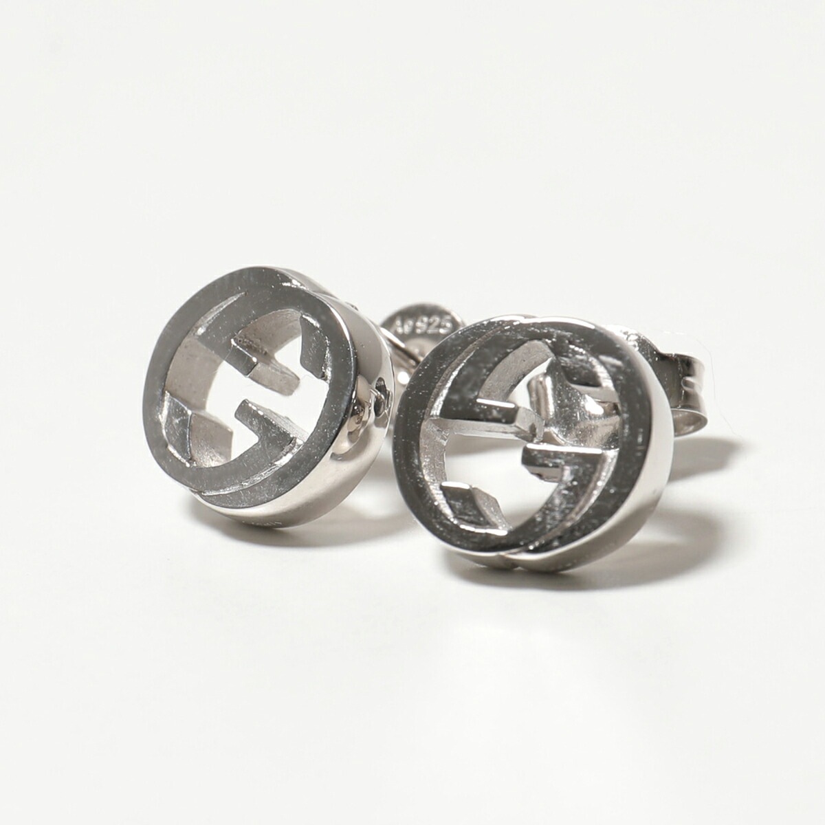 GUCCI グッチ 356289 J8400 8106 シルバー925 ピアス イヤリング GGアイコン アクセサリー レディース