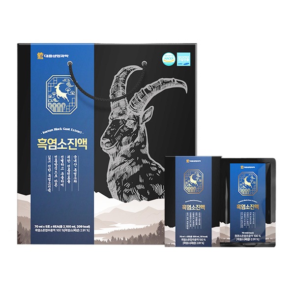 [デウン生命科学] 黒ヤギエキス70ml x 30包 グローバルヘルスケア企業製品