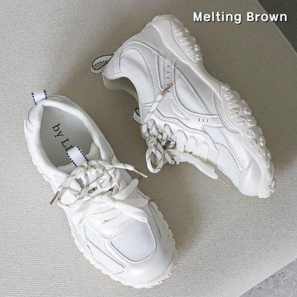 女性用スニーカーダッドスニーカーランニングシューズ SS15