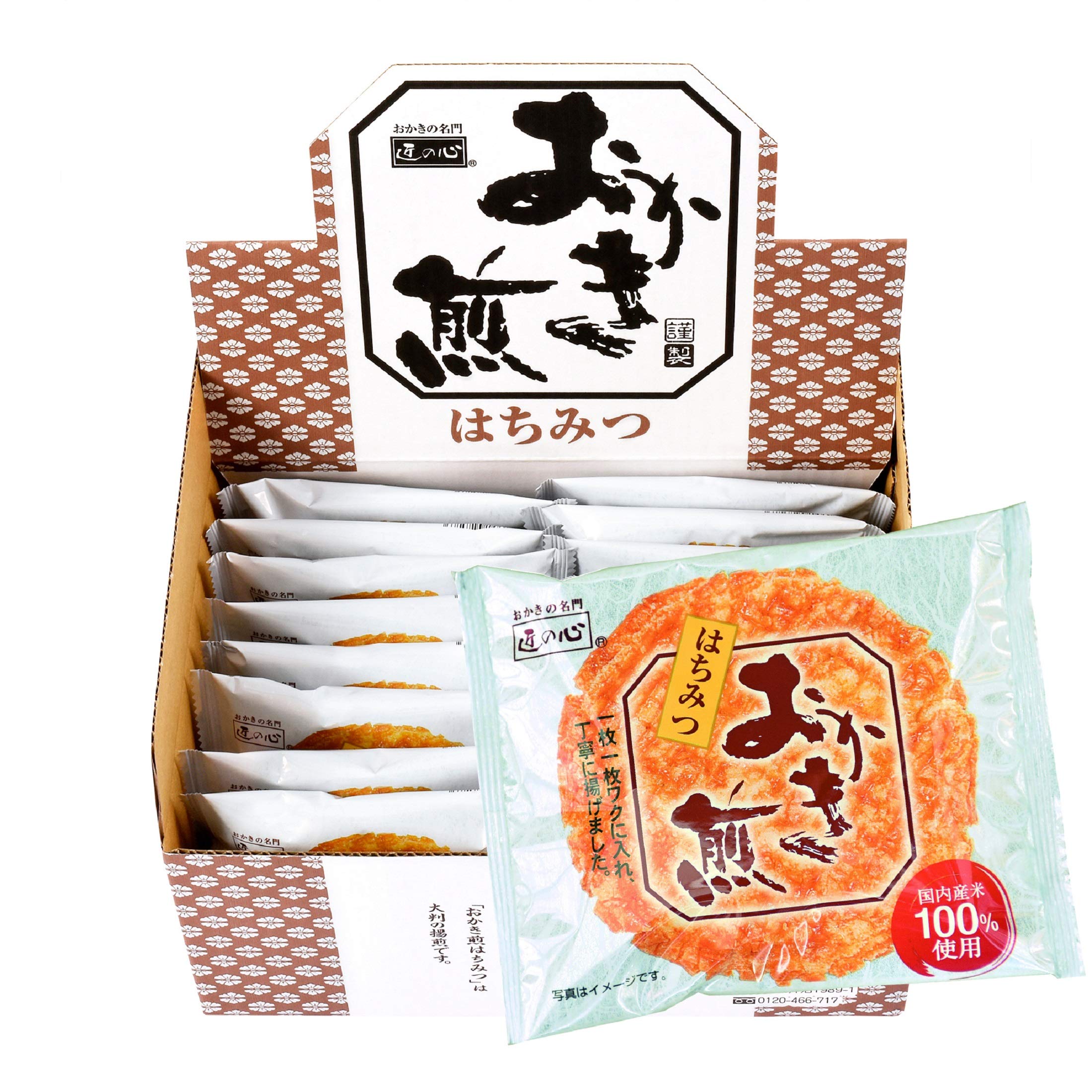 丸彦製菓 はちみつおかき煎 16枚 ×4箱
