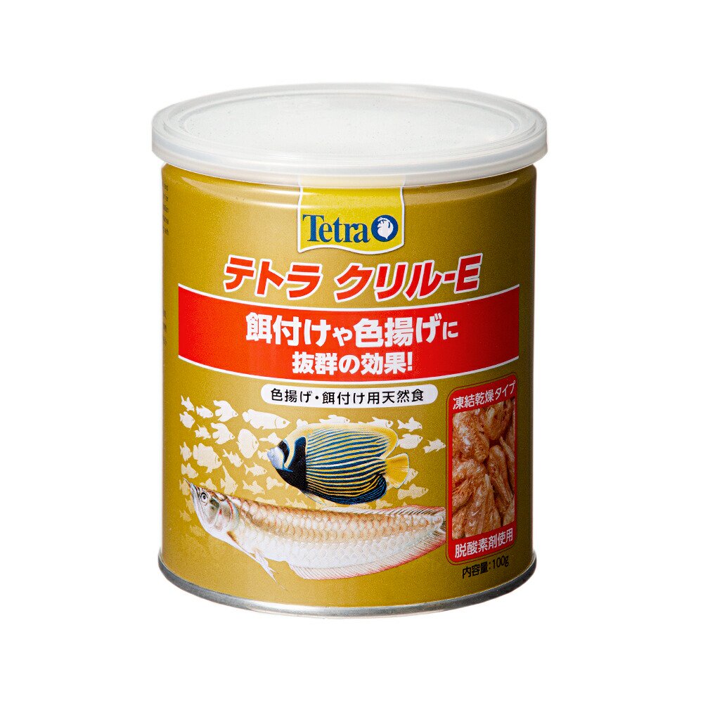 テトラ　クリル－Ｅ　１００ｇX２４　大型魚　アロワナ　餌　エサ　ＣＲＣ10―41―55―00―00