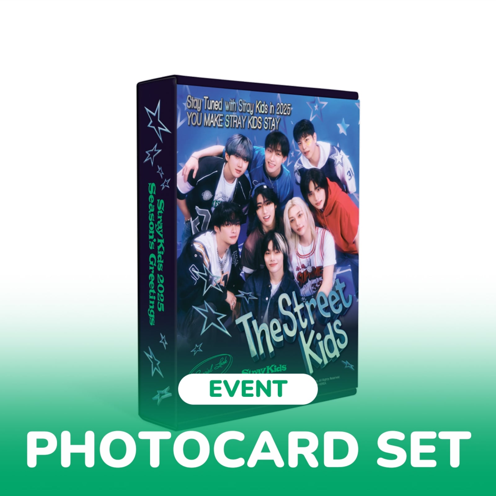 【PRE-ORDER EVENT】 Stray Kids - 2025 Seasons Greetings [ The Street Kids ] + PHOTOCARD SET