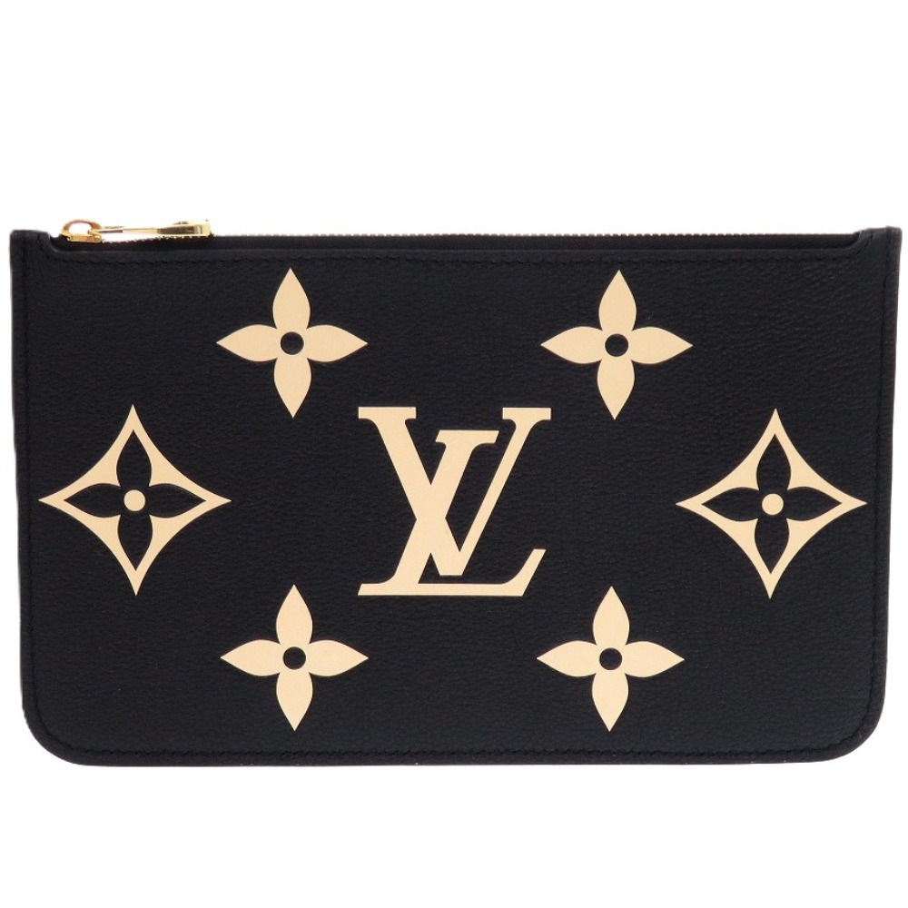 新品同様 ネヴァーフルポーチ アンプラント ポーチ モノグラムアンプラント/モノグラムアンプラント ノワール LV 1249【中古】 レディース