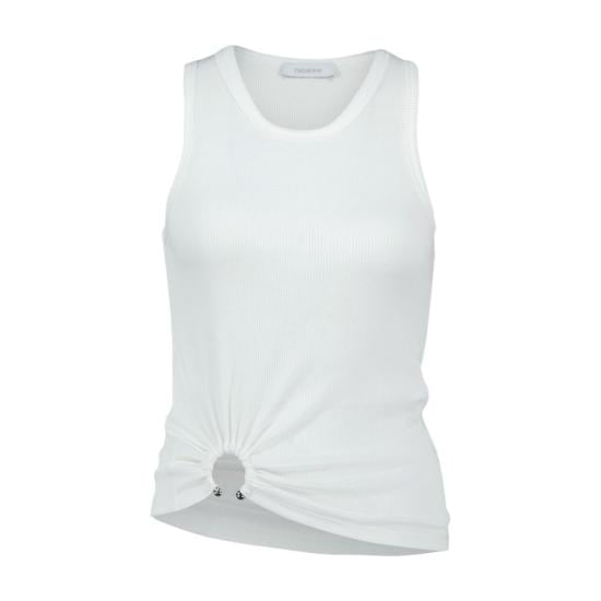PACO RABANNE Women Clothing 24FJTE165CO0530 P100 white