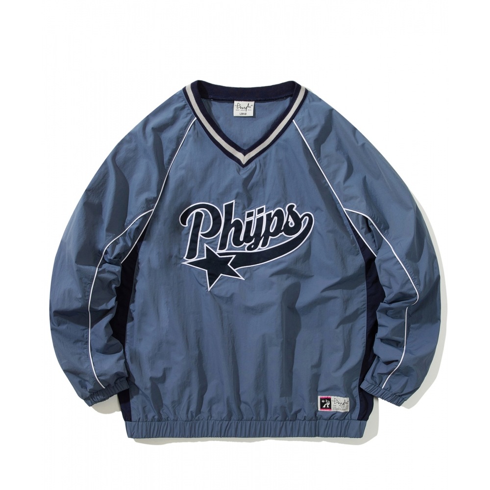 体育部 6/1 出荷   フィプス テールロゴ LS ネイビー 9,319円