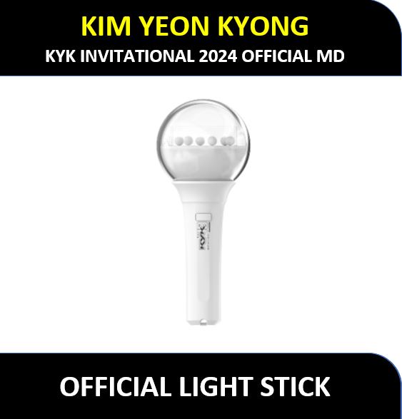【KIM YEON KYONG】 - (OFFICIAL LIGHT STICK) KYK INVITATIONAL 2024 OFFICIAL MD