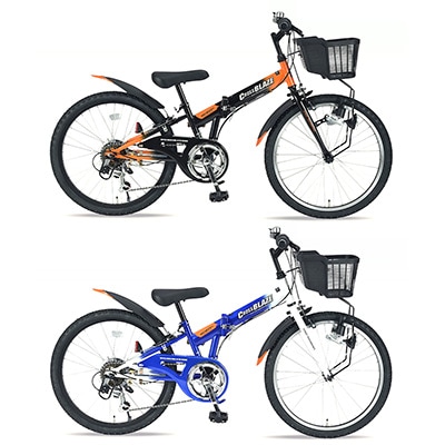MYPALLAS CROSSBLAZE 折畳ジュニアMTB 22インチ シマノ６段変速 MJ-822F