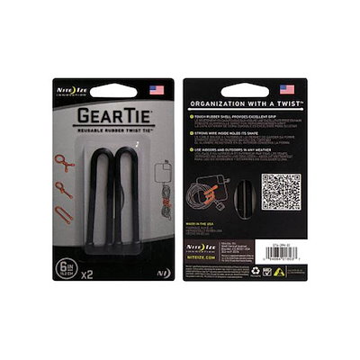 (まとめ) シームーン NiteIze ギアータイ 64インチ ブラック NI03021 1個 〔×3セット〕 ギアータイ オリジナル 64インチ \u2013 Nite Ize JAPAN