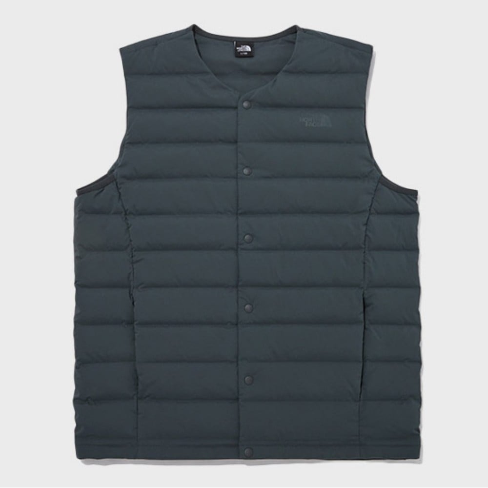 ノースフェイス メンズ チューブダウンベスト NV1DP72C_DKG