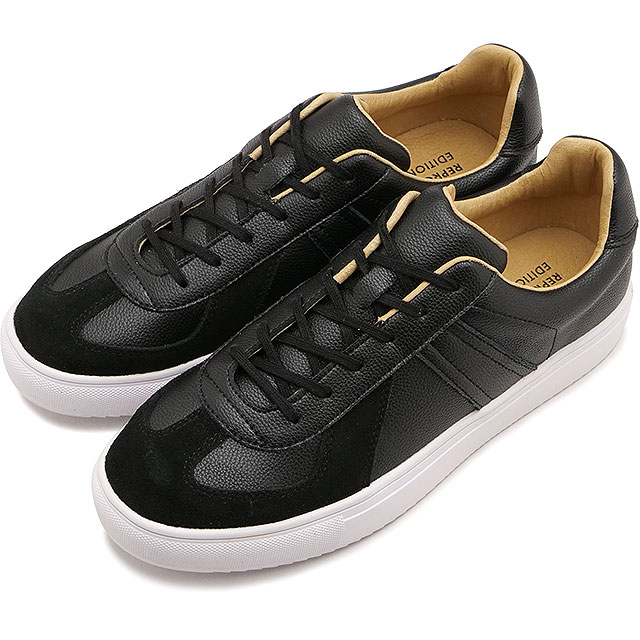 レディース ミリタリーシューズ [42600] GERMAN TRAINER REPRODUCTED EDITION MODEL Platform TYPE 靴 スニーカー 厚底 BLACK