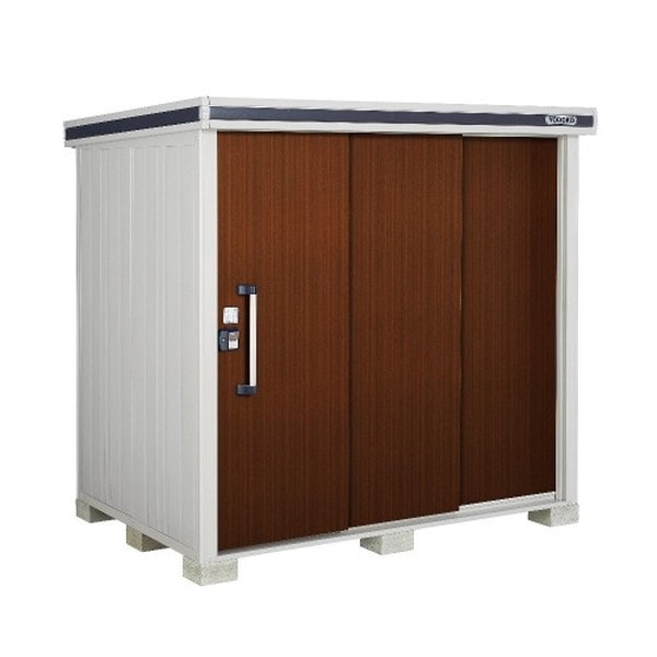 ヨドコウ LMD-2511 CW ショコラウッド エルモ 中・大型物置 (一般地/標準柱) 法人向け・配送のみ販売 メーカー直送