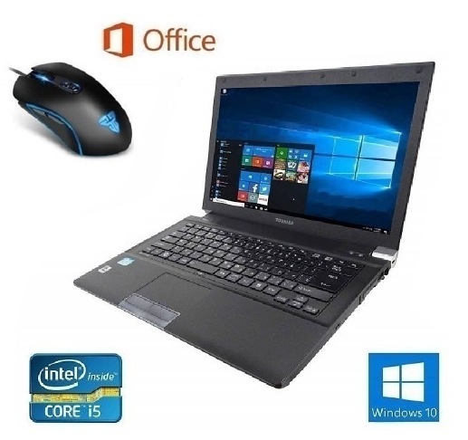 サポート付き美品 TOSHIBA R741 東芝 Windows10 新品HDD:250GB Office2016 新品メモリー:8GB 最新版ゲーミングマウス X9 usb有線