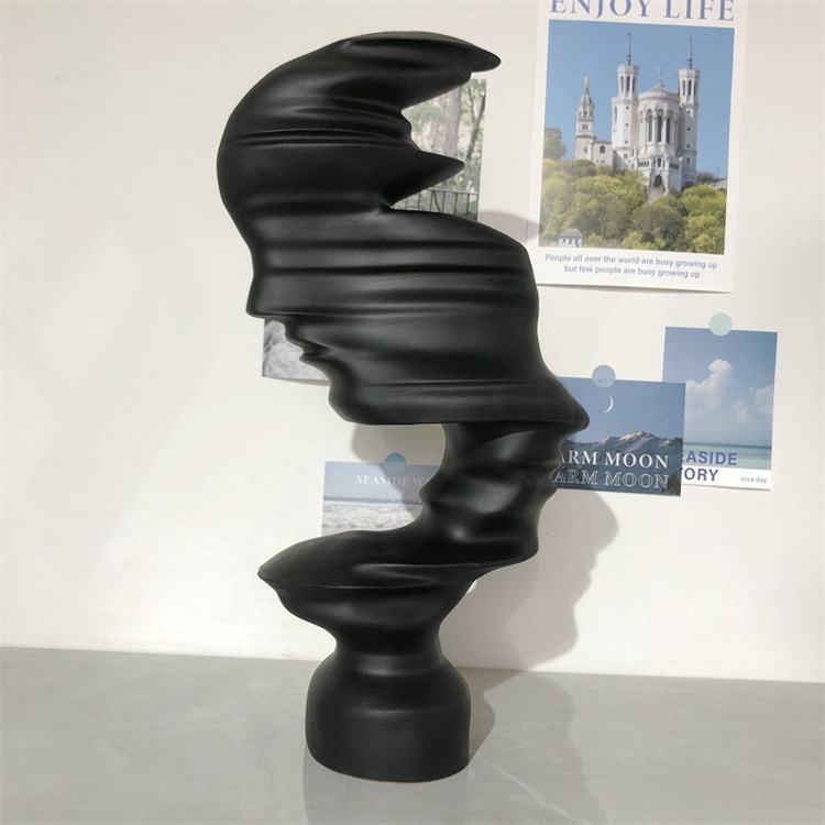 激安セール シンプル 工芸品 家の置物 装飾品 彫刻 抽象芸術 テレビ台の置物大人気 玄関の置物 プレゼント 人物の置物