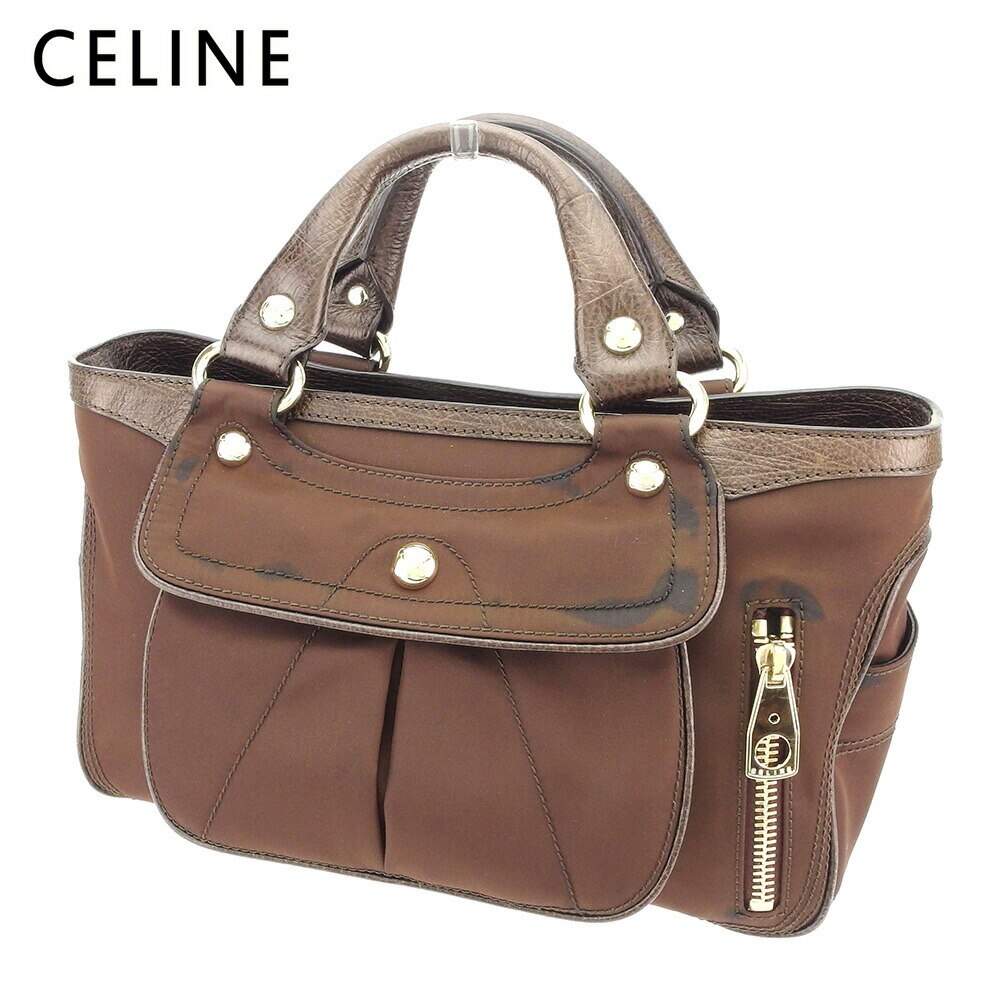 ハンドバッグ トートバッグ ブギーバッグ ブラウン 中古