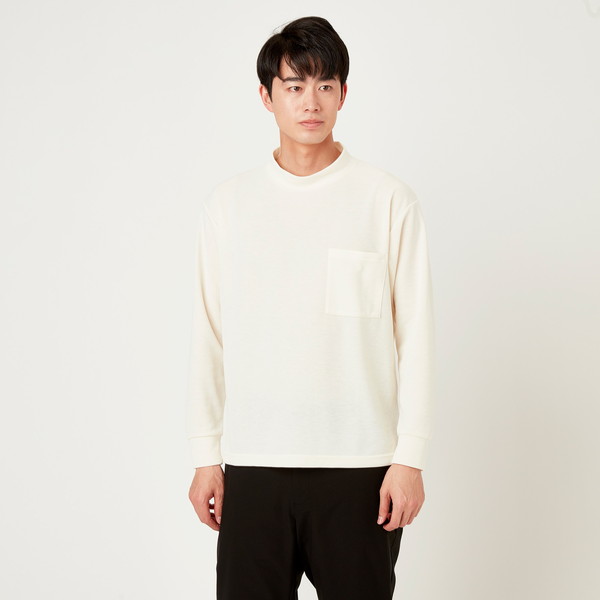 MIZUNO ミズノ 発熱素材 ブレスサーモインナーモックネックシャツ メンズ シャツ B2MA253170