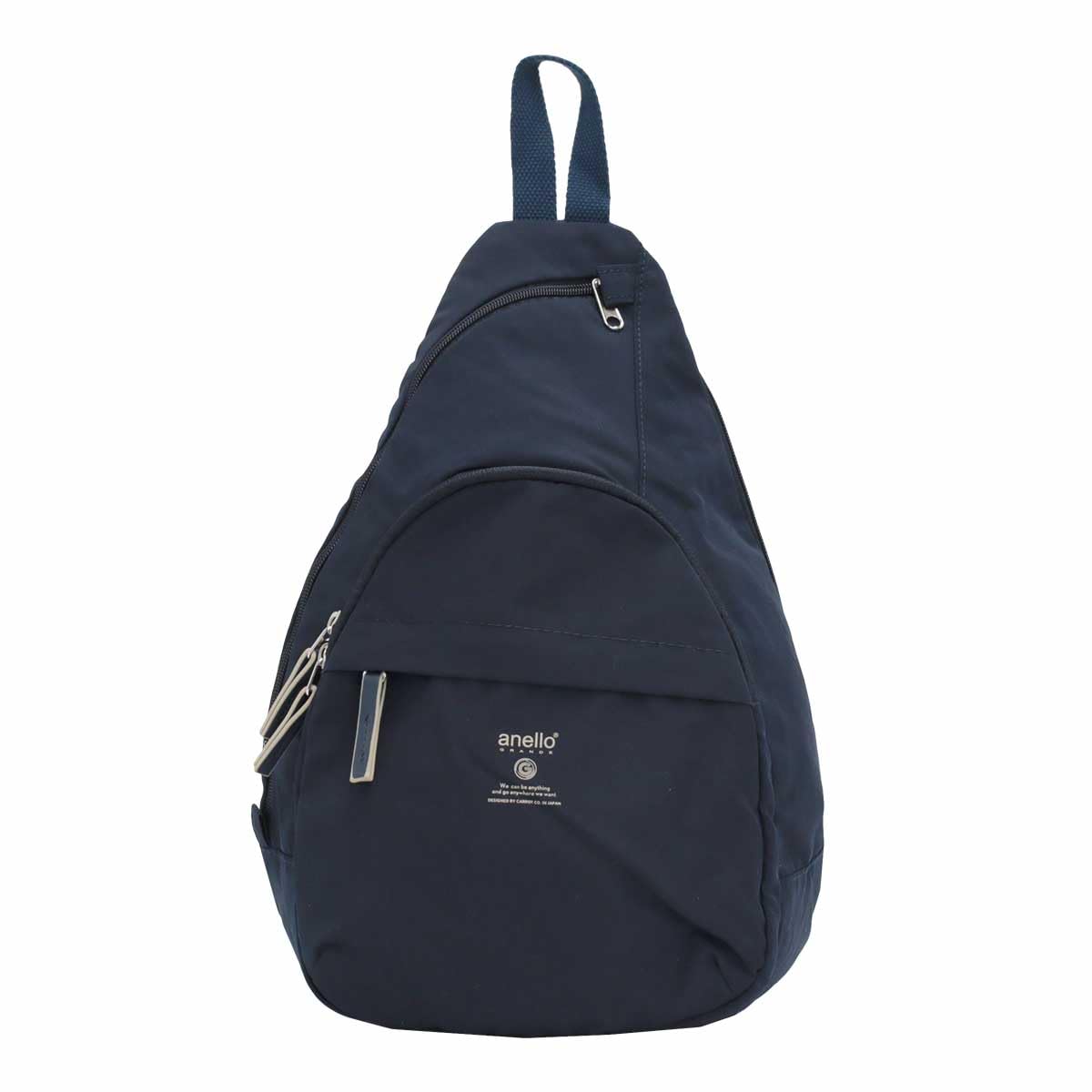 anello GRANDE ボディバッグ A5 多収納 MOIST GTM0314Z ネイビー