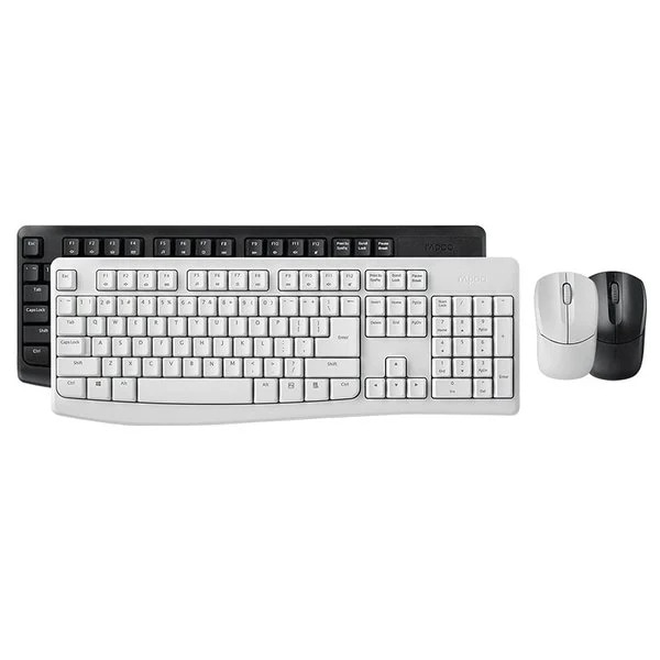大人气キーボード ワイヤレス マウス 無線 フルキーボード コンパクト 超薄型 静音 24GH 高精度