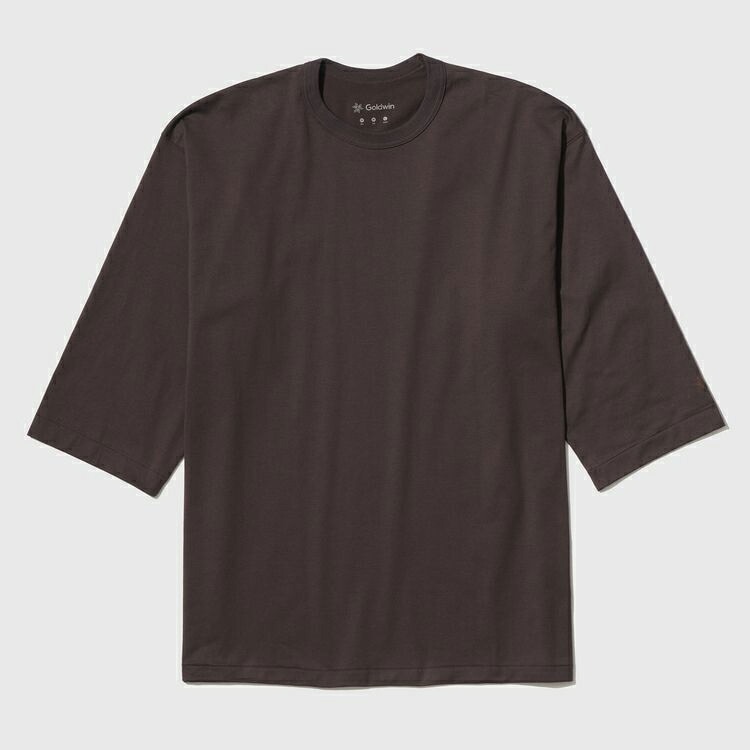 シースリーフィット リポーズ オーガニック コットン ハーフスリーブ ティーシャツ（ユニセックス） 4（XL） ブラウン #GC43108-BR