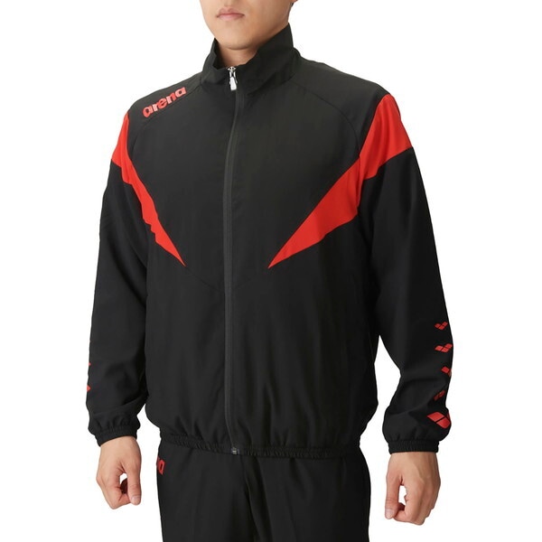 アリーナ 水泳 ジャケット ブラック ASS4JKU007 BKRD O