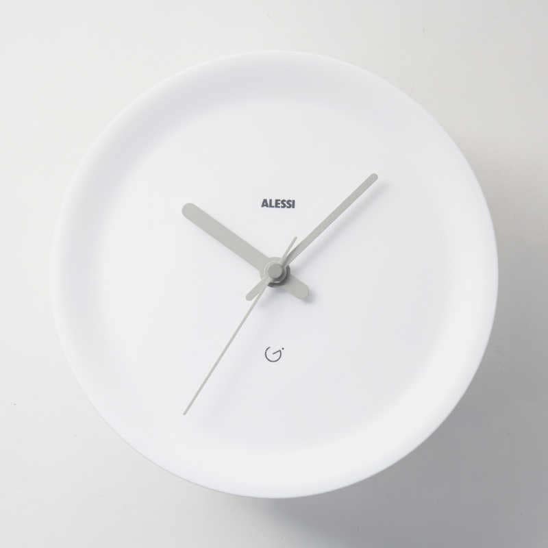 ALESSI　掛け時計 ウォールクロック ORA IN ホワイト 直径 210mm　ALS0550000002WHTCOR 12,994円