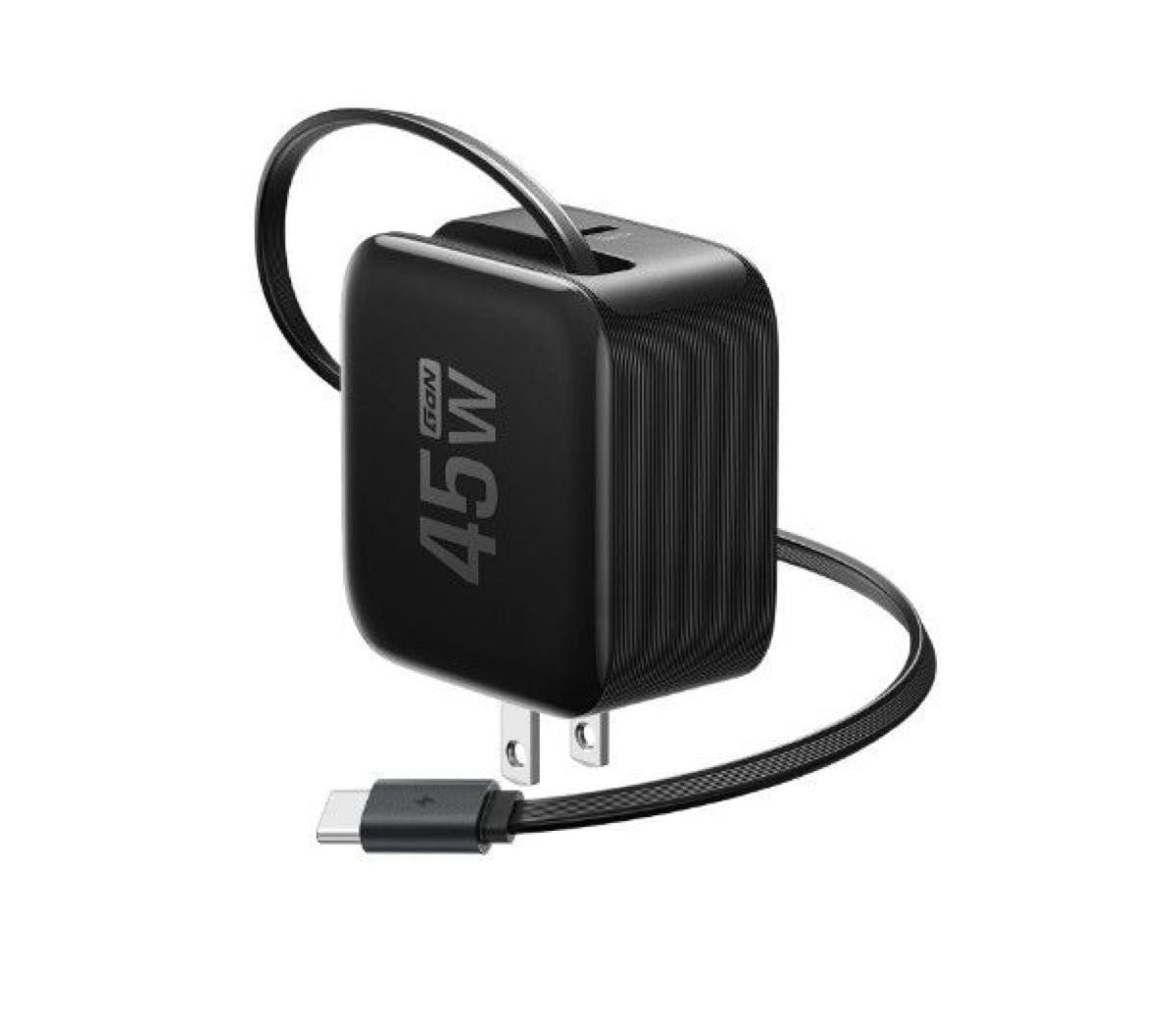 EcoFlow RAPID 45W GaN �}���[�d��(USB-C�P�[�u������) EFA-45WCHARGER2-B-JP [�u���b�N]