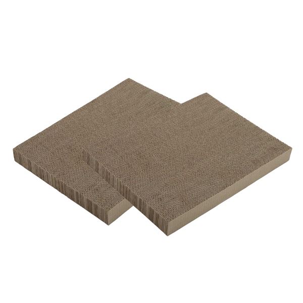 （まとめ）バリバリパッド ワイドプラス 交換用つめとぎ 2個パック2セット (猫用玩具/爪磨き)