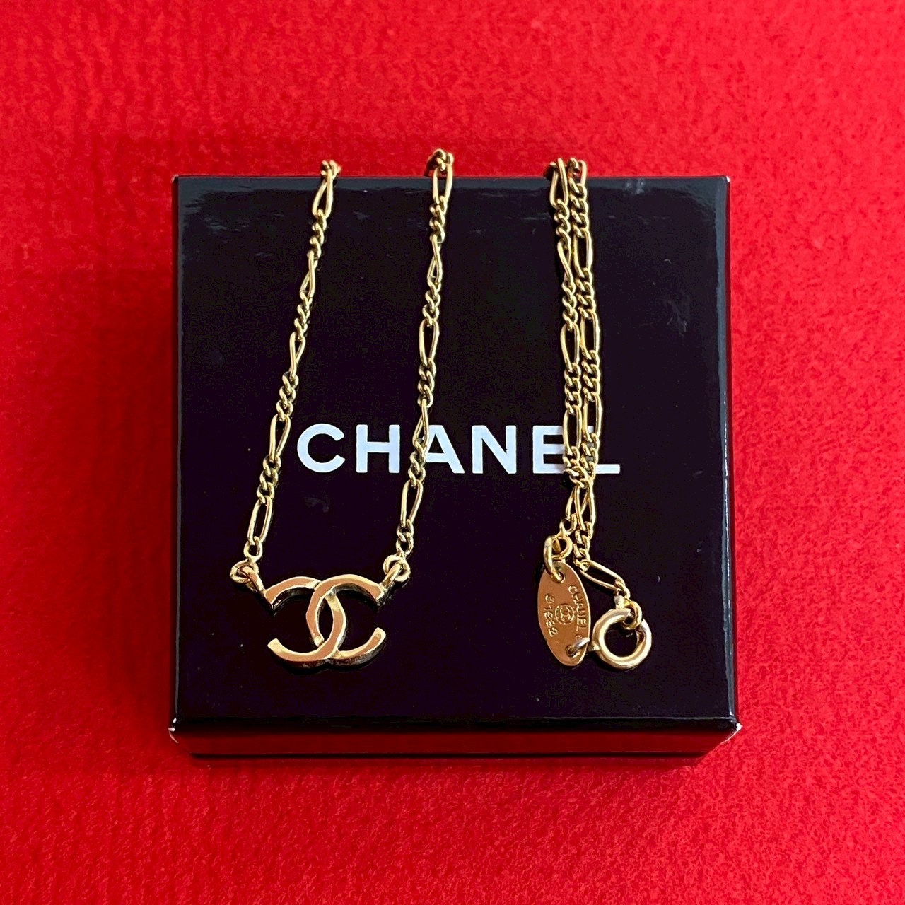 ヴィンテージ ココマークネックレス GP ゴールド 36141