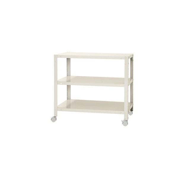 キタジマ 51070014701 NSTR-K147 ホワイト [スマートラック 3段 キャスター付] メーカー直送