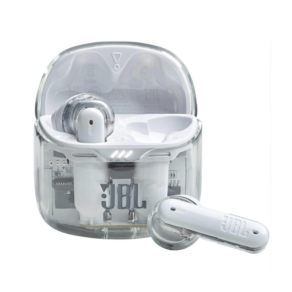 TUNE FLEX GHOST ワイヤレスイヤホン bluetooth 2ウェイ装着ノイズキャンセリングIPX4ホワイトJBLTFLEXGWHT