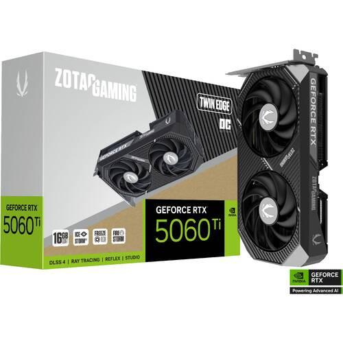 GAMING GeForce RTX 5060 Ti 16GB Twin Edge OC ZT-B50620H-10M [PCIExp 16GB]