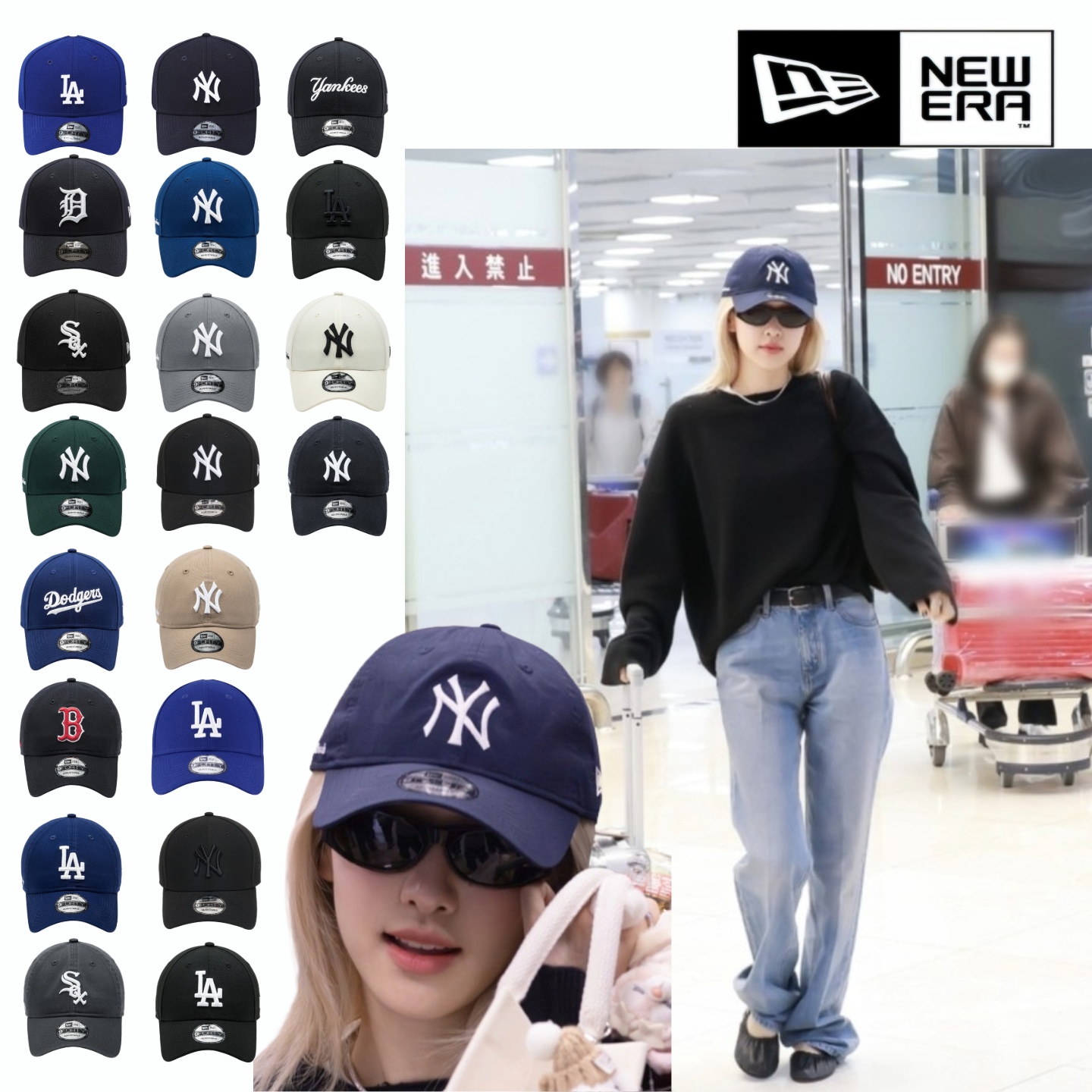 Mlb韓国 限定キャップ | TikTok