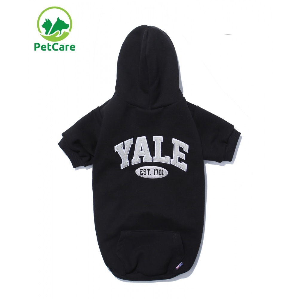 YALE 2 トーン アーチ ドギー フーディー ブラック 4,986円